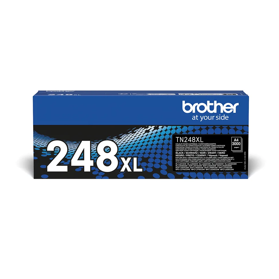 TONER BROTHER TN248XLBK NERO 3000PG PER MFCL3740/8390/8340/3760CDW
