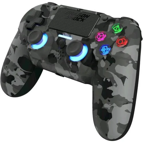 Dragon Mizar PS4 Controller Wireless Grey Camo