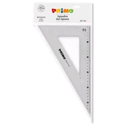 Primo Squadra 60° in Plastica 30 cm