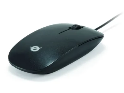 Conceptronic CLLM3BDESK Mouse USB Standard Ottico 800 DPI Colore Nero/Grigio