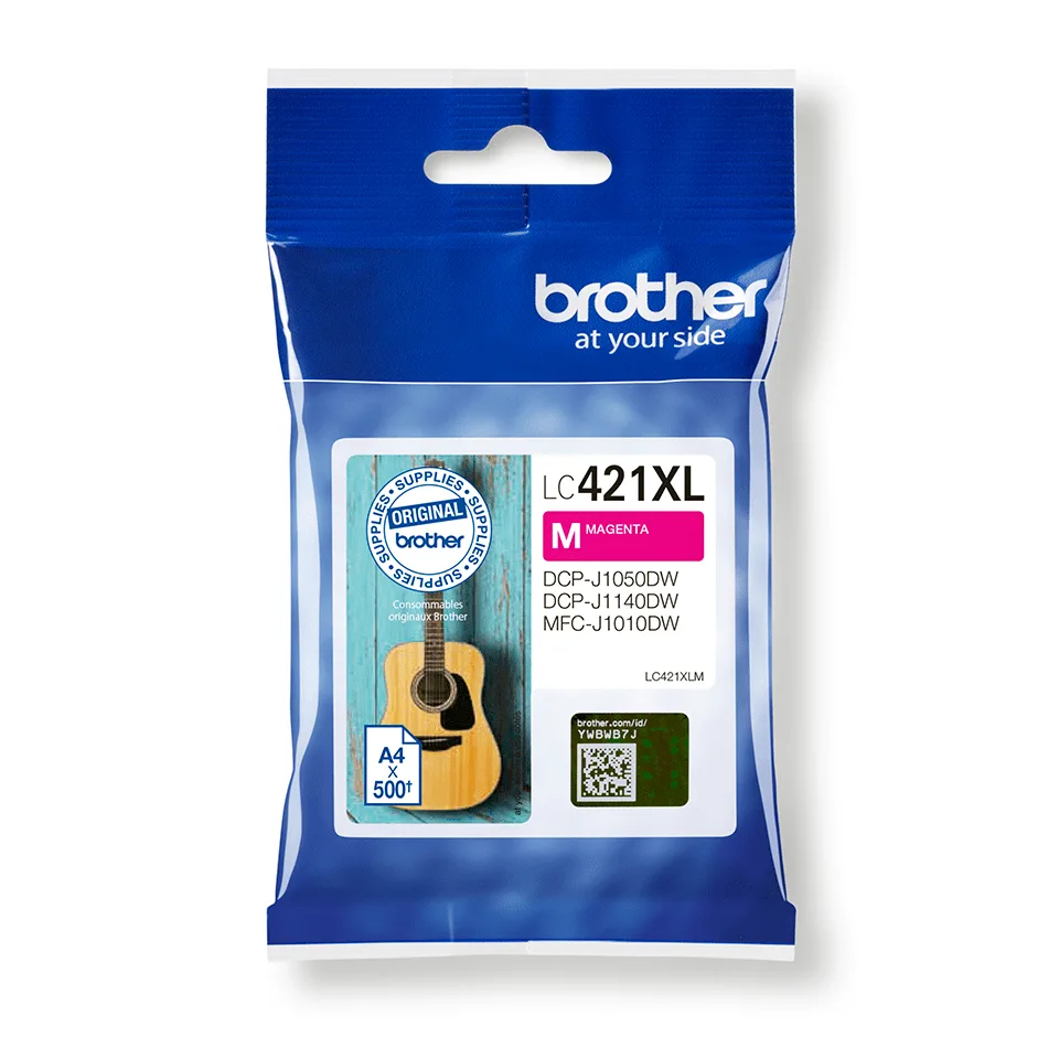 INK BROTHER LC421XLM MAGENTA 500PG DCP J1050DW