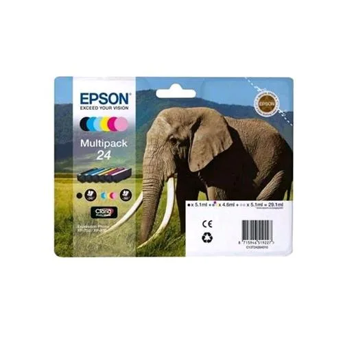 Epson Multipack 24 6 Cartucce Ink-Jet