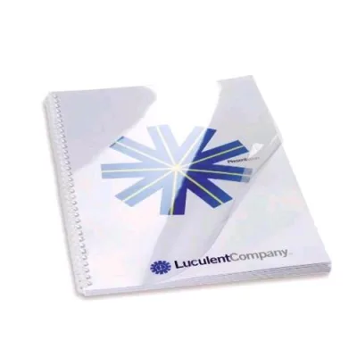 GBC Copertine in PVC 210X297 mm A4 180 MY Col. Trasparente Conf 100 Pz.