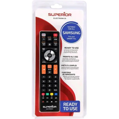 Superior Electronics Superior SUP044 Telecomando Universale Compatibile TV e Smart TV Samsung Colore Nero