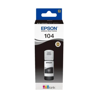 Epson 104 Flacone Ecotank 65 ml Nero