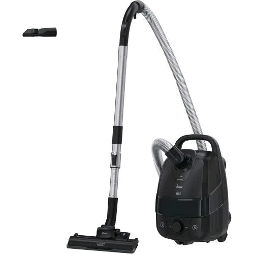 Hoover HE2Z10A 011 Aspirapolvere a Traino con Sacchetto Capacta' 3.5 l Filtro Epa 10 Potenza Regolabile Nero Grigio