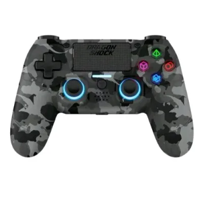 Dragon Shock Mizar Sony PS4 Controller Wireless di Precisione Camouflage