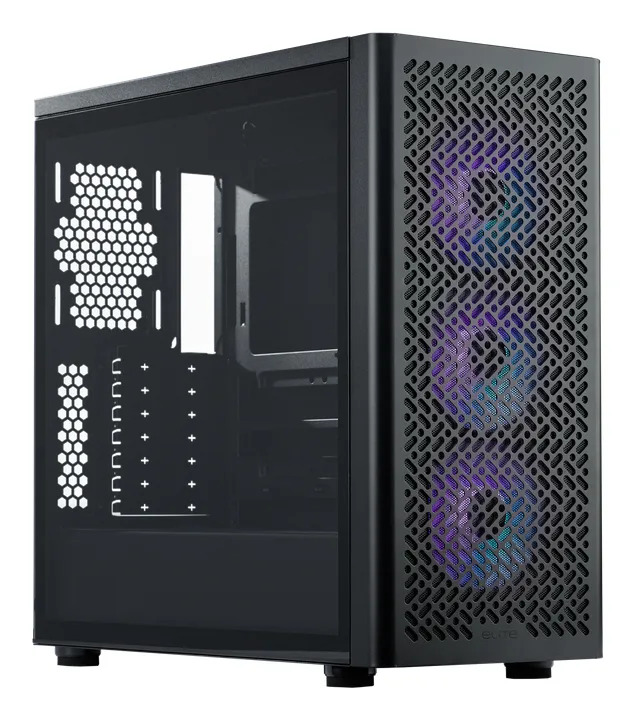 CASE MINITOWER NO PSU ELITE 301LITE USB A+C 3,5/2,5 BLACK MATX MITX