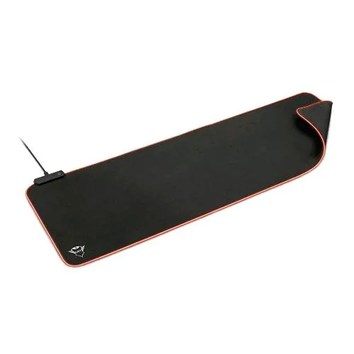 Trust GXT764 Glide-Flex Mousepad RGB XXL in Tessuto con Base in Gomma Antiscivolo Black