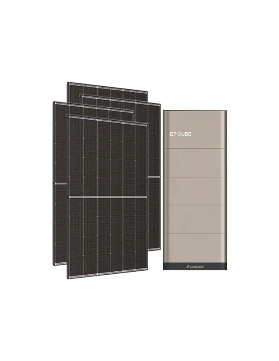 Kit fotovoltaico trifase 10800W inverter 10kW EP CUBE batteria al litio 20kWh CanadianSolar