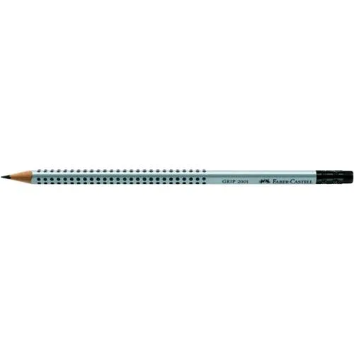 Faber Castell Matita di Grafite Grip 2001 B con Gomma Conf 12 pz