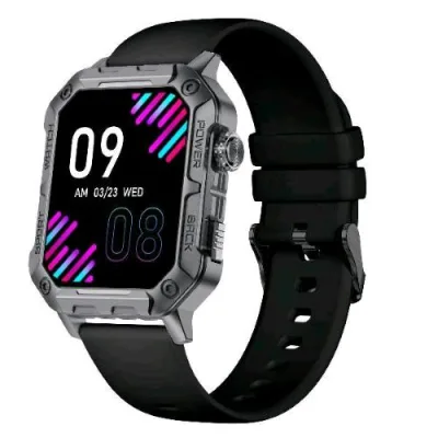 Nilox Sportive Trailwatch Smartwatch Donna e Uomo con Monitoraggio Salute, Fitness e Notifiche, Resistente All'acqua e alla Polvere, Compatibile con Android e Ios