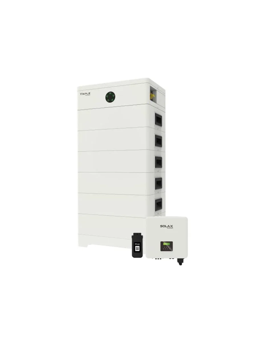 Sistema di accumulo trifase inverter 15kW batteria al litio 21.6KWh TP-HS36 Solax Power