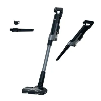 Hoover HF210HP 011 Scopa Elettrica Senza Filo Senza Sacchetto Filtro Epa 3 Livelli di Potenza con Accessori Grigio
