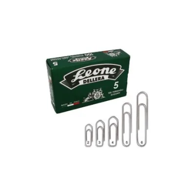 Leone Dell'Era Fermagli Zincati N5 Conf 10 x 100 Pz.