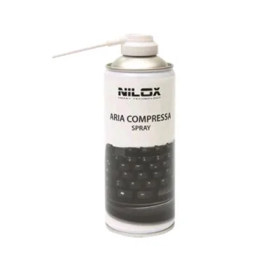 Nilox Spray Aria Compressa per Tastiera e Monitor 400ml