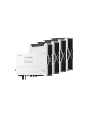 Sistema di accumulo trifase inverter 12kW Solis batteria al litio 20.88kWh Weco EVO 5k3