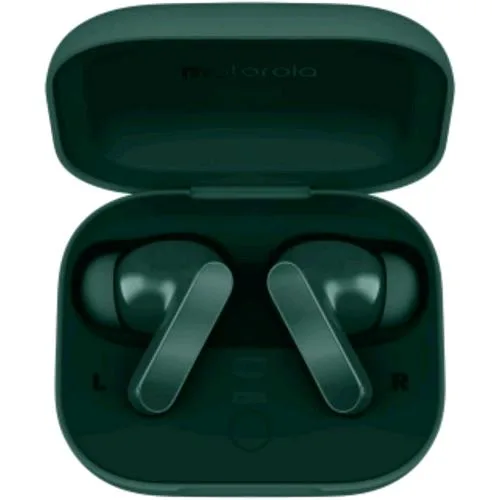 Motorola Moto Buds Bass Auricolari True Wireless Stereo (TWS) in-Ear Musica e Chiamate Bluetooth Eliminazione Attiva del Rumore Posy Green