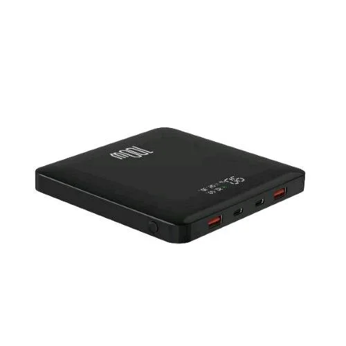 Nilox Squareslim Powerbank 20.000mAh Ultraslim PD 100 W 2 x USB-C 2 x USB-A Nero