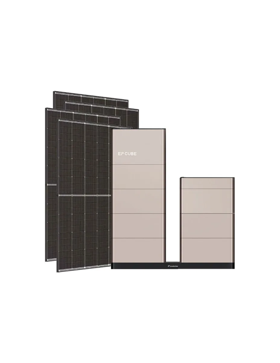 Kit fotovoltaico trifase 10800W inverter 10kW EP CUBE batteria al litio 30kWh CanadianSolar