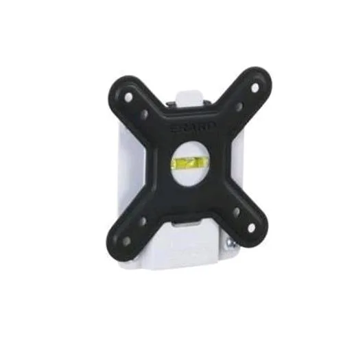 Nilox Staffa Fissa Vesa: 75 x 75 100 x 100 per TV fino a 23" Max 15 kg Bolla di Livella Integrata
