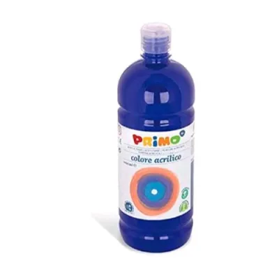 Primo Tempera Acrilica Flacone da 1000 ml Blu Oltrmare