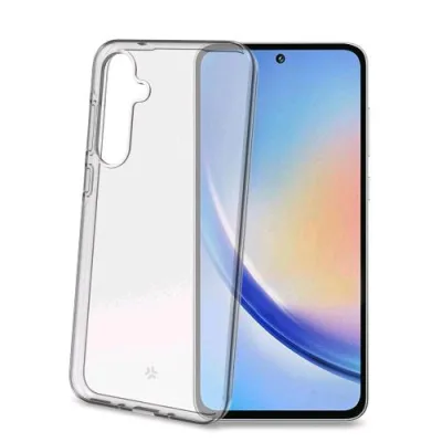 Celly Samsung Galaxy A35 5G Cover in Morbido Tpu Anti-Shock Trasparente