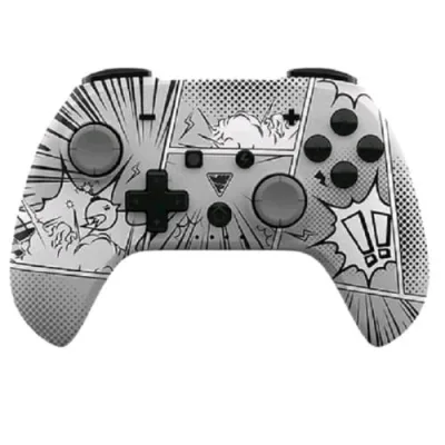 Dragon Shock Poptop Nintendo Switch e Switch OLED Manga Controller Wireless Grigio