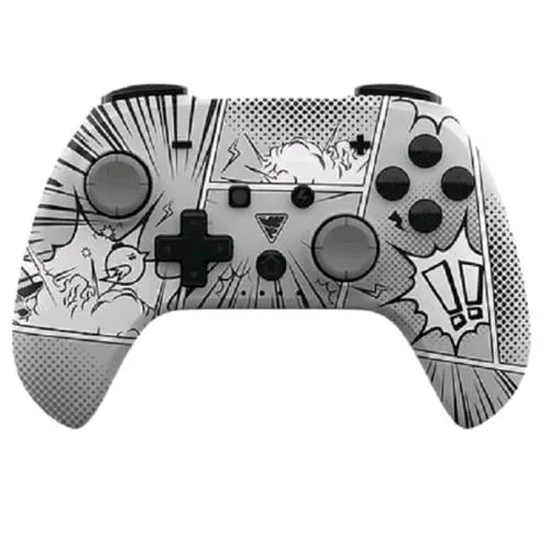 Dragon Shock Poptop Nintendo Switch e Switch OLED Manga Controller Wireless Grigio