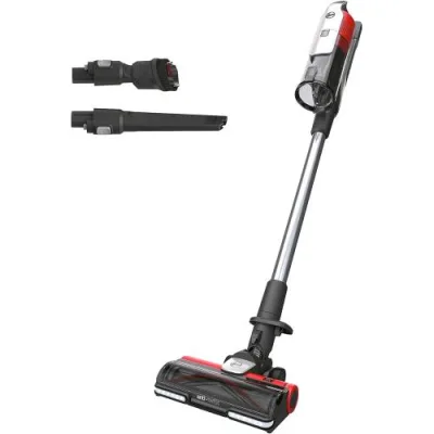 Hoover HF910H 011 Scopa Elettrica Senza Filo Senza Sacchetto Filtro Hepa Spazzola Anti Twist Luci LED con Accessori Rosso Titanio