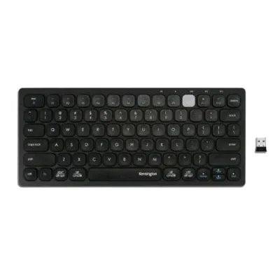 Kensington K75502IT Mini Tastiera Dual Wireless Compatta Querty Italia Colore Nero