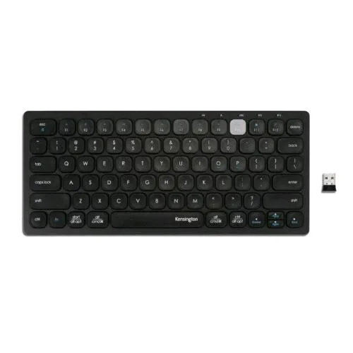Kensington K75502IT Mini Tastiera Dual Wireless Compatta Querty Italia Colore Nero