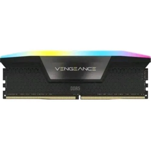 Corsair Vengeance RGB 8GB 1 x 8GB DDR5 5.200MHz XMP CL40 Dimm Nero