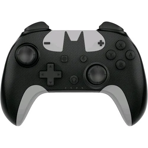 Dragonshock Poptop Compact BT Batman Controller Bluetooth Wireless Compatto Compatibile con Nintendo Switch - Switch Lite - Switch OLED Nero