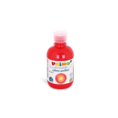 Primo Tempera Acrilica Flacone da 300 ml Carminio