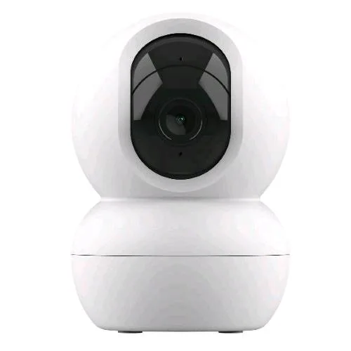 Trust Ipcam-2800 IP Indoor PTZ Wi-Fi Telecamera di Sicurezza per Interni a 360 Gradi con Allarme Sonoro 2.4 + 5GHz Bianco