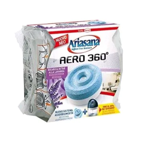 Ariasana Aero 360° Ricarica Tab Assorbiumidita' 450g Lavanda