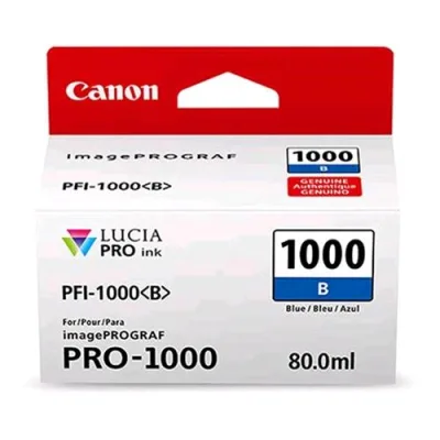 Canon Pfi-1000 B Cartuccia Ink Blu