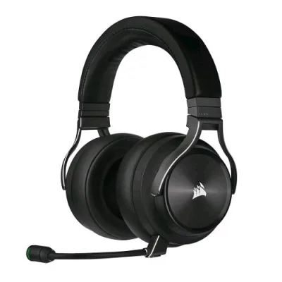 Corsair Virtuoso XT High-Fidelity Icue Cuffie con Microfono Wireless Padiglioni in Memory Foam Nero