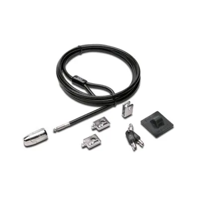 Kensington Kit di Bloccaggio 2.0 con Chiave Standard per Desktop e Periferiche 2.44 m Nero
