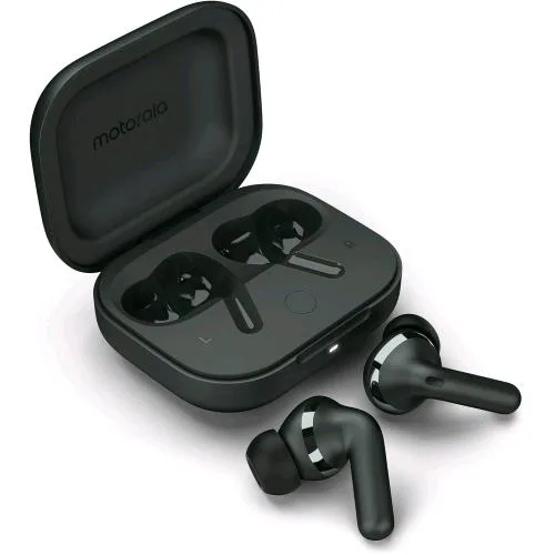 Motorola Moto Buds+ Sound Bose Auricolari Bluetooth con Cancellazione Dinamica del Rumore Nero