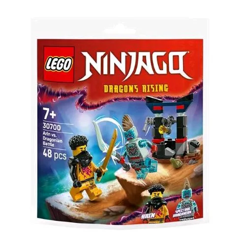 LEGO Ninjago Recruitmen Bags Battaglia di Arin VS Dragoniano Pozzo con Vericello e 2 Minifigure