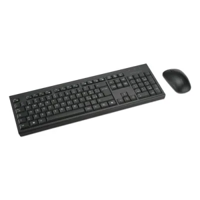 Kensington KM270 Eq Kit Mouse e Tastiera Full Size Ricaricabile Senza Fili 2.4 GHz + Bluetooth Qwerty Italiana
