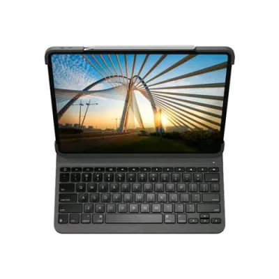 Logitech iPAD Pro 12.9 Cover + Tastiera Bluetooth Qwerty Nera