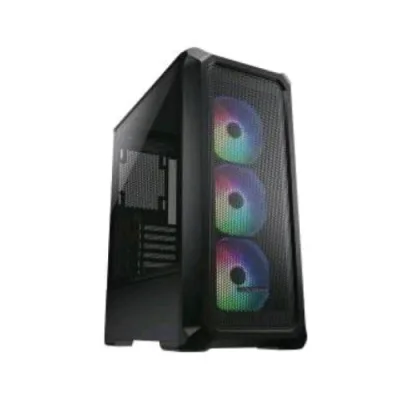 Cougar 385CC50B Archon 2 Mesh RGB Case Gaming ATX Midi Tower Illuminazione LED RGB Pannello in Vetro Temperato Black