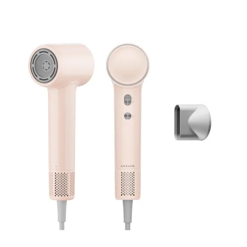 Dreame Mini Flow Phon Asciuga Capelli 1.200 W 100.000 Giri/Min Controllo della Temperatuta NTC Modalita' Bambini Rosa