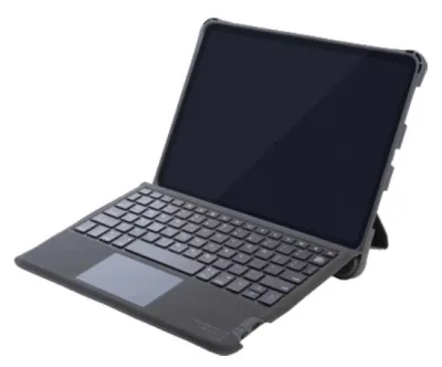 CUSTODIA PER IPAD AIR 10.9 E PRO11 TASTIERA IT WIRELESS NERO