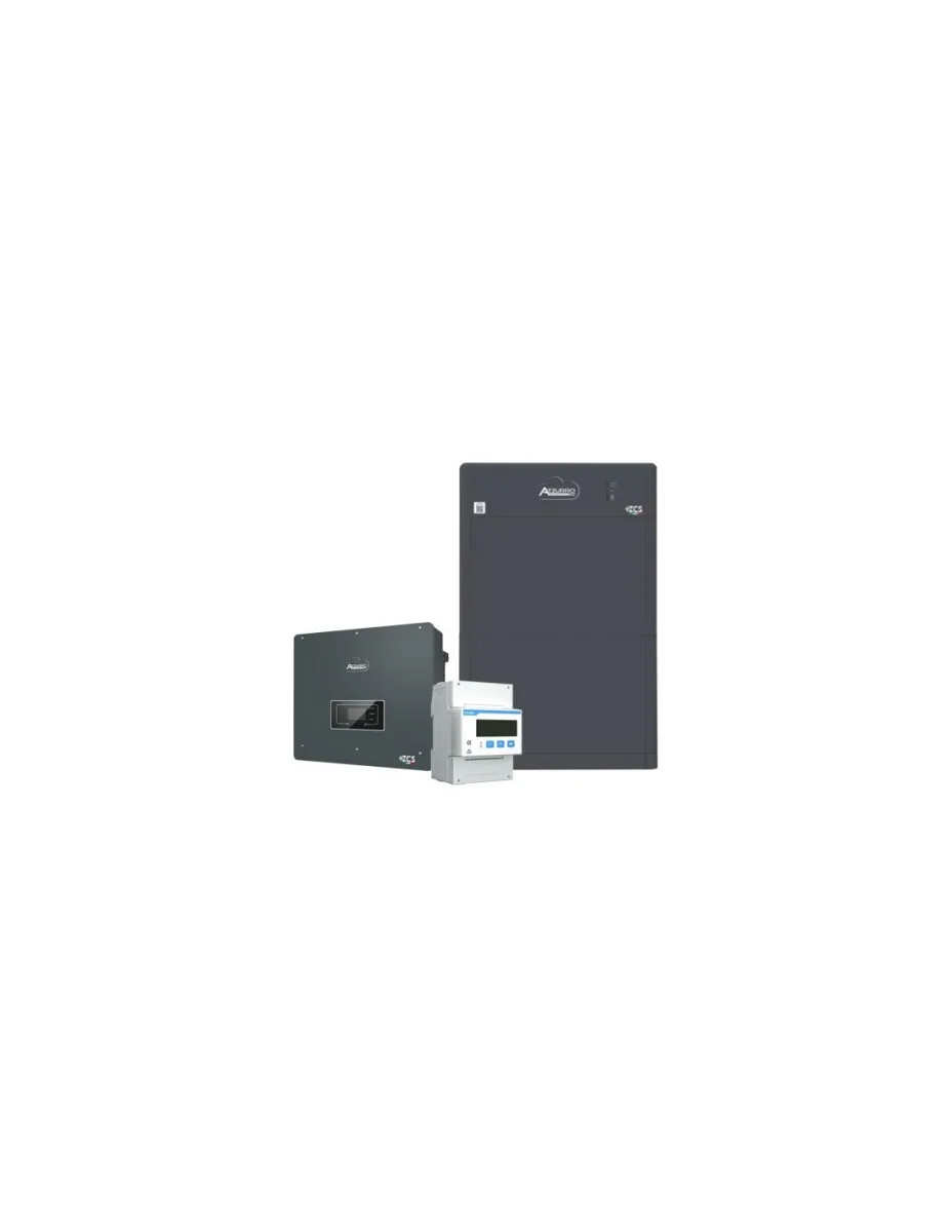 Sistema di accumulo trifase inverter 8kW Zucchetti batteria al litio HV ZBT 5K 10.24kWh