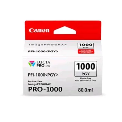 Canon Pfi-1000 PGY Cartuccia Ink Grigio Fotografico