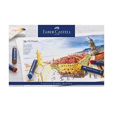 Faber Castell Pastelli Ad Olio Colori Assortiti Conf. 36 Pz.